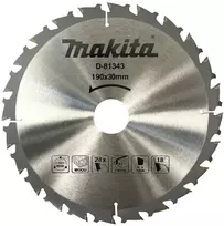 Pjovimo diskas medienai MAKITA 190x30x1,6mm 24T 18°