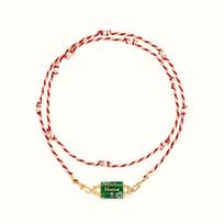 Valentine's Day Star Eye Pendant Necklace: Colorful Tarot Card Design, Gold-Plated, Colorfast Copper beige