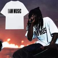 2026 Summer Best-selling American Rap Singer Playboi Carti - Theme Outdoor Leisure Trendy Fashion Men's Short-Sleeved T-Shirt 100 black