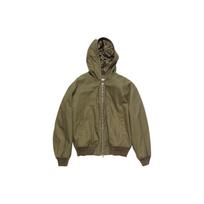 Acne Studios Zip-Up Hooded Jacket B90754-AB7 42 brown