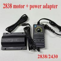 2838/2430 Vibration Motor with Power Controller 4300RPM 12V24V Massage Table Chair Motor Only the motor