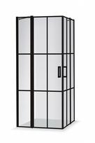 Dušo kabina SIMA NERO CUBE 90 cm x 90 cm x h 2000 mm