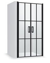 Dušo durys nišai GERDA NERO CUBE 120 cm x h 2000 mm