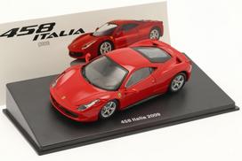 Altaya Ferrari 458 Italia 2009 scale diecast model red 1/43 car, red