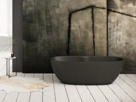 Laisvai pastatoma vonia Paa BELLA GRAPHITE 170x80 cm