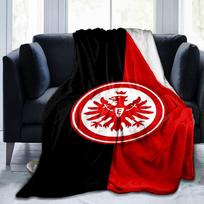 Eintracht Frankfurt Crest pledas Tinka sofoms, lovoms, biurams ir stovyklavimui - Puiki dovana Helovinui, Kalėdoms 75x90cm
