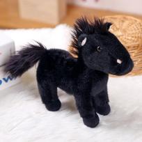 25cm Simulation Pony Doll Plush Stuffed Toys Home Decorations Decorations Cute Cartoon Pony Plush Doll Children Birthday Gift white