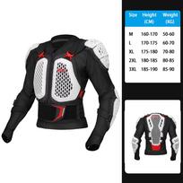 New Motocross Armor Anti-Fall Motorcycle Body Protection Motorcycle Chest Back Pants Protector Moto Equipment For Men Women M