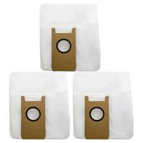 Replacement Dust Bags For ABIR K30 K20 Robot Vacuum Cleaner, 3.5L High Capacity Non-Woven Fabric Bags For Auto Empty Base