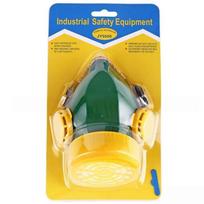 Half Face Dust Gas Mask Soft Rubber Chemical Respirator Filter For Industrial  Spraying Painting Organic Vapor A2