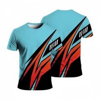 2026 New Sri Lanka Cricket 3D Printed Jersey Men's Breathable Quick Drying Short Sleeved T-shirt Family Matching Clothing XS blue