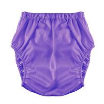 Adult Washable Incontinence Underwear Leakproof Care Pants Seniors XS1.5-2.1 ft, 50-70 cm purple