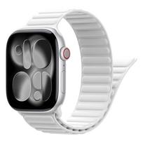 Prabangus silikoninis magnetinis dirželis Apple Watch S12-11-10 9 8 7 46mm 42mm 45mm 41mm Ultra 4/3/2 49mm Laikrodžio apyrankė IWatch 6 5 4 SE3 44/40mm  for Ultra 4-3-2 49mm black