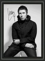 Liam Gallagher Oasis - A4 Signed Photo Poster - High Gloss Print
