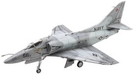 Hasegawa JAV karinio jūrų laivyno Skyhawk Top Gun plastikinis modelis 07523 1/48 A-4E gray