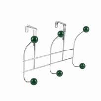 Space-Saving Door Rear Hook Multifunctional Easy Installation Storage Hook Elegant Portable Coat Rack Living Room gray