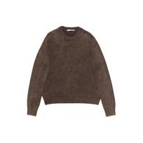 Acne Studios Embroidered-logo Jumper B60296-Brown L gray