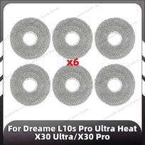 Compatible for Dreame L10s Pro Ultra Heat / X30 Ultra / X30 Pro Main Side Brush HEPA Filter Mop Pad Dust Bag Spare Parts gray