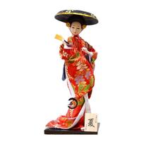 30 cm Rankų darbo Japoniška Geišos Kimono Lėlė Figūrėlė, demonstruojanti tradicinę kultūrą, ideali namų dekorui, kolekcionieriams 36
