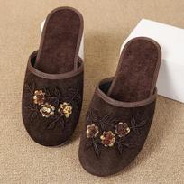 Women's Shoes Hot Selling in 2025, Baotou Women's Fashionable Crystal Flower Daily Slippers, Women's New Lightweight Slippers 41 ruda