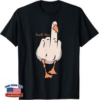 Duck You Duck Lover I Love Duck Funny Gift T-Shirt 110 white