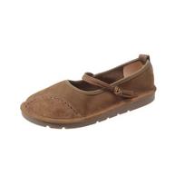 Fashion 2024 New Hot Selling Flat Bottom Shallow Mouth Hollow Mesh Small Woven Roman Sandals New Fashion Full Round Toe Flat Toe Mop 37 chaki