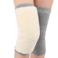 JINGGENG Wool Blend Thermal Knee Pads XL white