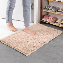 Hot-Selling Chenille Absorbent Anti-Slip Mat for Bedroom, Entrance, Bathroom & Bathtub 33x50 cm kupranugaris