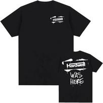 DJ Hardwell Logo Print TShirt 100 Cotton Short Sleeve Mens Tee Unisex HipHop Street Style Casual Crew Neck Women Men Tshirt 4XL black