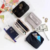 Voyager RFID Blocking Passport Wallet 01 Warm grey