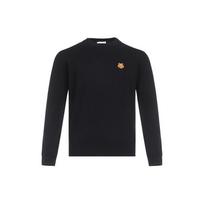 KENZO Tiger Crest Knit Jumper FA65PU5373TA-99 L black