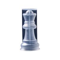 Chess Set Checkers Board Silicone Resin Mold 3D Chess Crystal Casting Molds for DIY Art Crafts Making Family Party Board Games