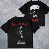 $UICIDEBOY Merch Unisex Tee G95 Retro Graphic Shirt (2-sided) S-5XL 120 white