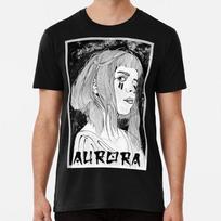 Aurora Aksnes Japonijos leidimas Dydis S–5XL Pagaminta JAV Marškinėliai 100 gray