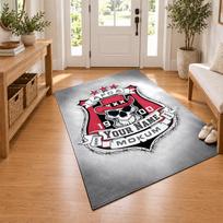 AFC Ajax individualus pavadinimas personalizuotas kilimėlis neslystantis durų kilimėlis grindų kilimas įkurtuvių gimtadienio dovana šeimai draugams 40cmx60cm