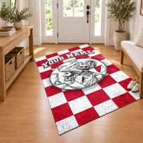 AFC Ajax individualus pavadinimas personalizuotas kilimėlis neslystantis durų kilimėlis grindų kilimas įkurtuvių gimtadienio dovana šeimai draugams 60cmx90cm