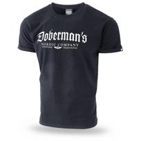 Unisex shirt Cotton Oversize Large Size Dobermans Aggressive Dobermans Gothic TS326 L black