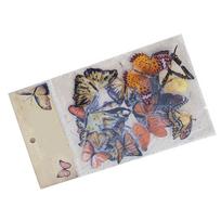40 Sheets Butterfly Stickers Vintage Self Adhesive PET Butterfly Sticker For Scrapbook Notebooks gray
