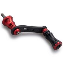 HEIGHTEN Reel Handle Chess Series 42mm 15mm Knob Universal for SHIMANO DAIWA Spinning Reels Light Game Black and Wine Red HT11302 black