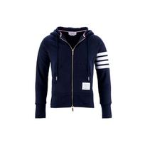 THOM BROWNE 4 Bar Striped Zipped Jacket MJT022L-00535-461 1 black