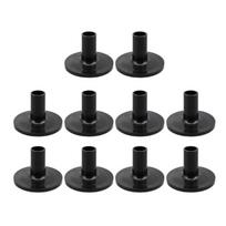 Cymbal Stand 38mm Felt Washer Pads Drum Sleeve Cymbal Sleeve for Shelf Drum Kits black
