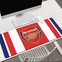 Arsenal Football Club Crest   Mouse pad Office Desk Mat, Gaming Mouse Pad Mousepad, keyboard pad,Heavy-Duty Non-Slip Rubber Backing, Gift 30cmx60cm