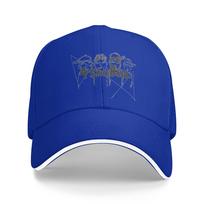 Lngshot Logotipas Beisbolo kepuraitė Laisvalaikio Vyriška Suaugusiųjų Trucker Kepuraitė Saulės Dizainas Medžioklė Stovyklavimas Snapback Kepuraitė Dovanos Idėja One Size blue