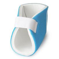 Mesh Heel Sleeve: Thick Sponge Heel & Ankle Protector Wrap for Post-Cast Support Blue gray