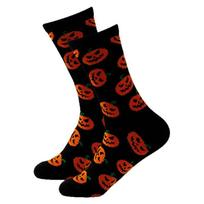 Hot-selling Halloween Socks, Trendy Autumn-winter Mid-length Socks, Mid-length Women's Festive Socks 1 pair black