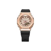 CASIO Moteriškas pilnai metalinis serijos auksinis laikrodis GM-S2100PG-1A4PR Regular Watch Box beige