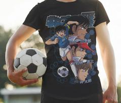 Camiseta Supercampeones T-shirt Oliver Capitan Tsubasa New T-shirt M gray