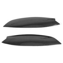 1 Headlights Pair Chrome Eyebrow Eyelids Trim Cover For Volkswagen For Vw Golf 5 Mk5 Gti R 2005 2006 2007 Exterior Accessories