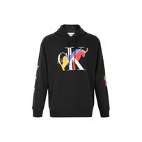 Calvin Klein Ss21 Colorful Pattern Printed Logo Sweatshirt Men Sweatshirt Black J317023-BEH M black