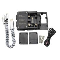 For BMW R 1200 RT R1200RT Below 2009 Navigation Bracket accessories Motorcycle GPS Navigator USB Charging Phone Holder 2006-2008 Phone Bracket